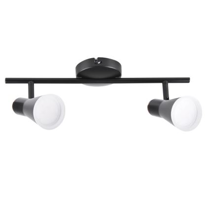Foco LED BERG 2xLED/4,2W/230V preto