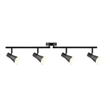 Foco LED BERG 4xLED/4,2W/230V preto