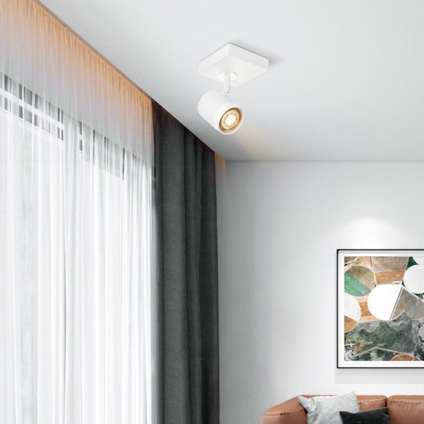 Foco LED com regulação MANU 1xGU10/5,8W/230V branco