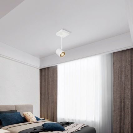 Foco LED com regulação MANU 1xGU10/5,8W/230V branco