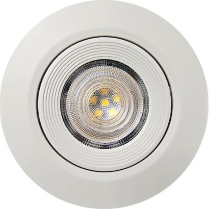 Foco LED Embutido/superfície 2em1 LED/5W/230V 4200K diâmetro 9,3 cm branco