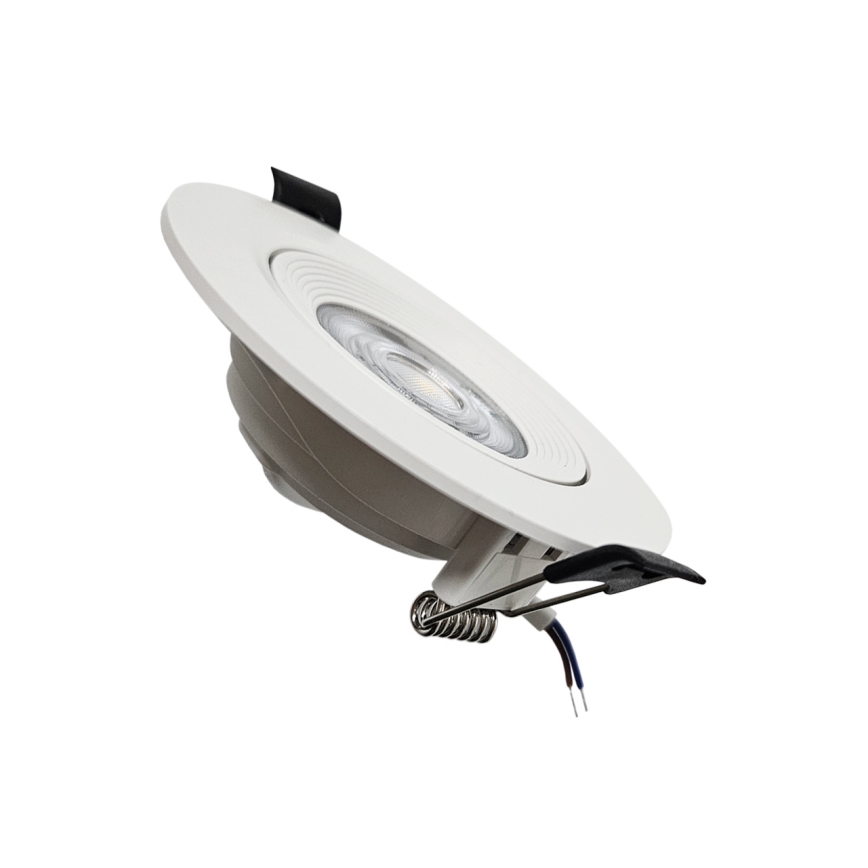 Foco LED Embutido/superfície 2em1 LED/5W/230V 4200K diâmetro 9,3 cm branco
