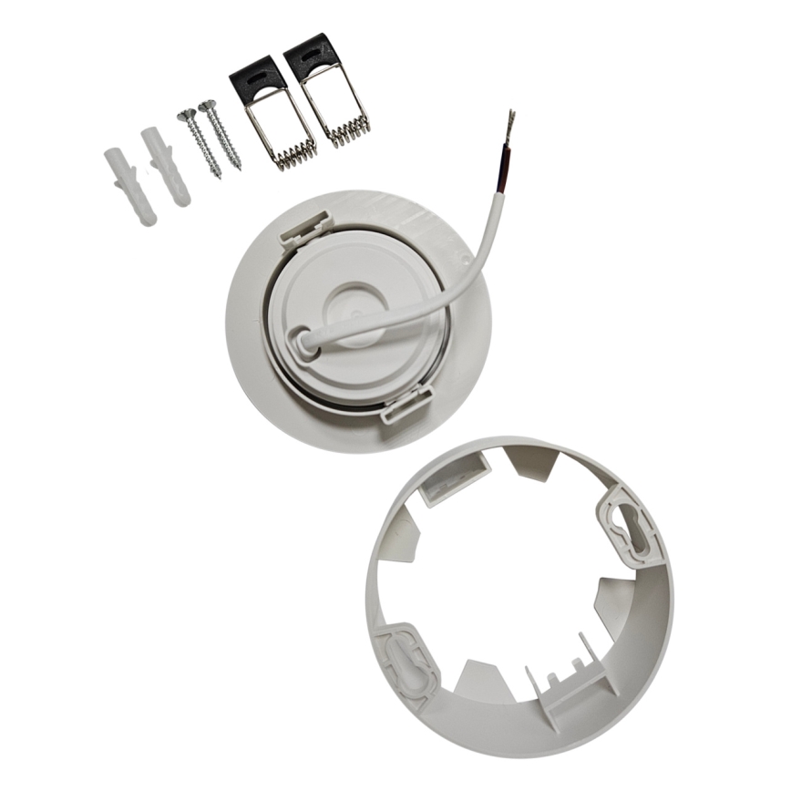Foco LED Embutido/superfície 2em1 LED/5W/230V 4200K diâmetro 9,3 cm branco