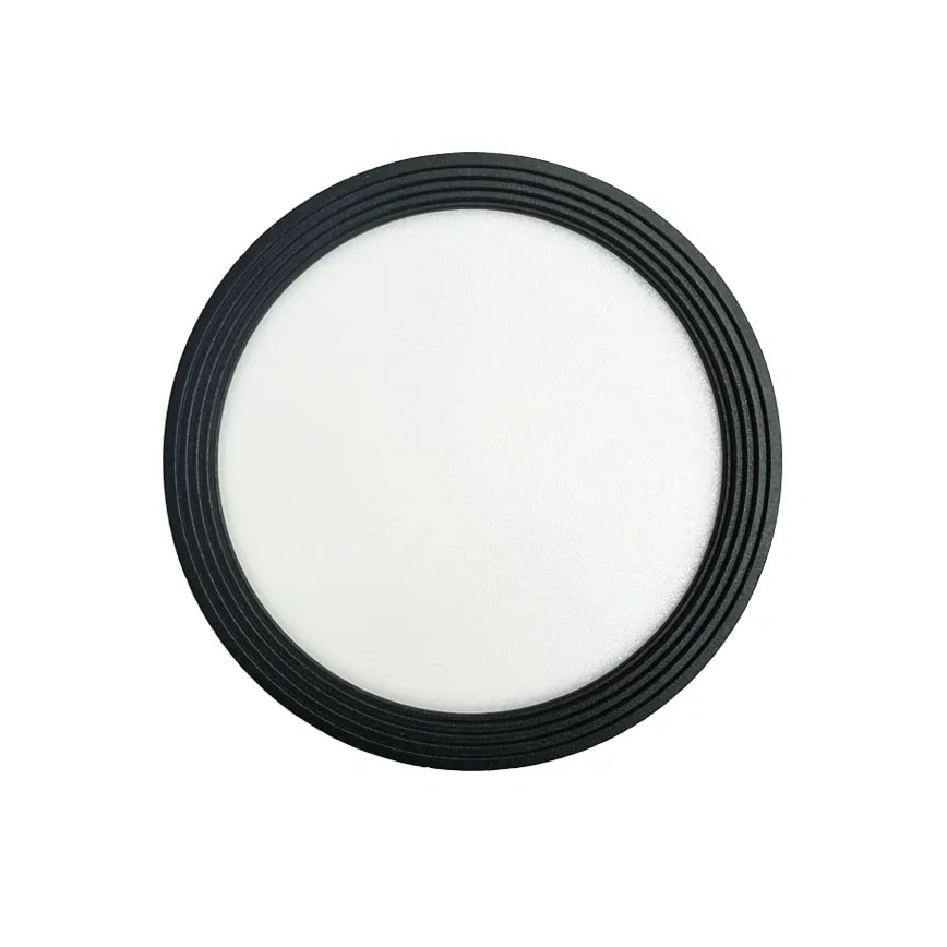 Foco LED LED/12W/230V 4000K diâmetro 10 cm preto