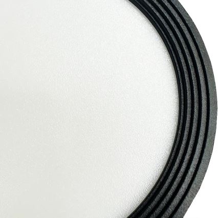 Foco LED LED/12W/230V 4000K diâmetro 10 cm preto