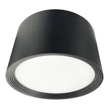 Foco LED LED/14W/230V 4000K diâmetro 12 cm preto