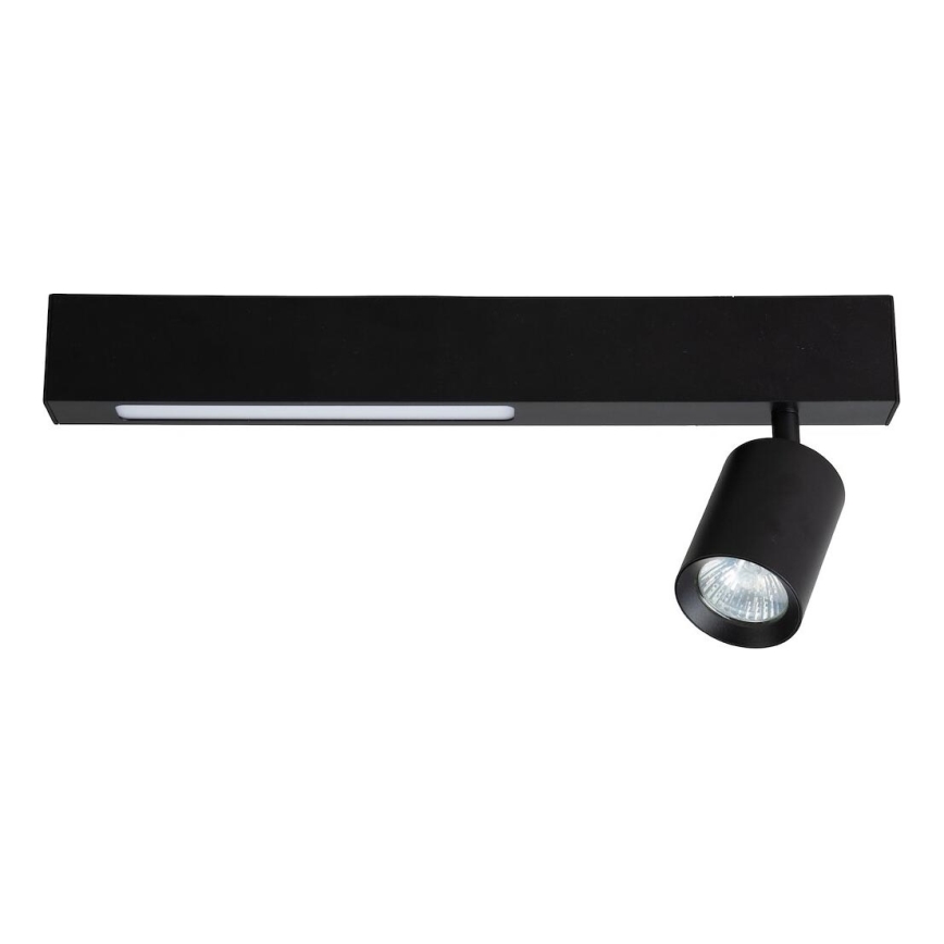 Foco LED MAGNET LED/5W/230V + 1xGU10/60W 3000/4000K preto