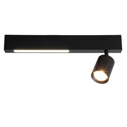 Foco LED MAGNET LED/5W/230V + 1xGU10/60W 3000/4000K preto