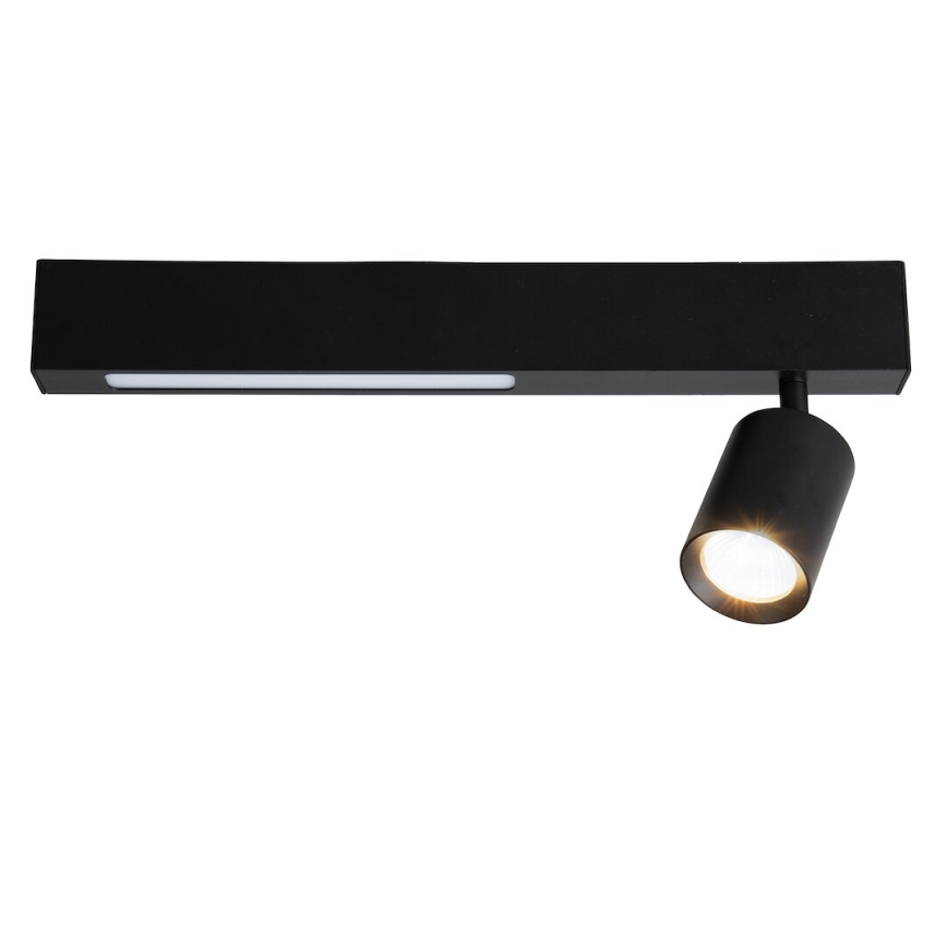 Foco LED MAGNET LED/5W/230V + 1xGU10/60W 3000/4000K preto