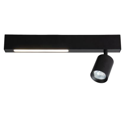 Foco LED MAGNET LED/5W/230V + 1xGU10/60W 3000/4000K preto