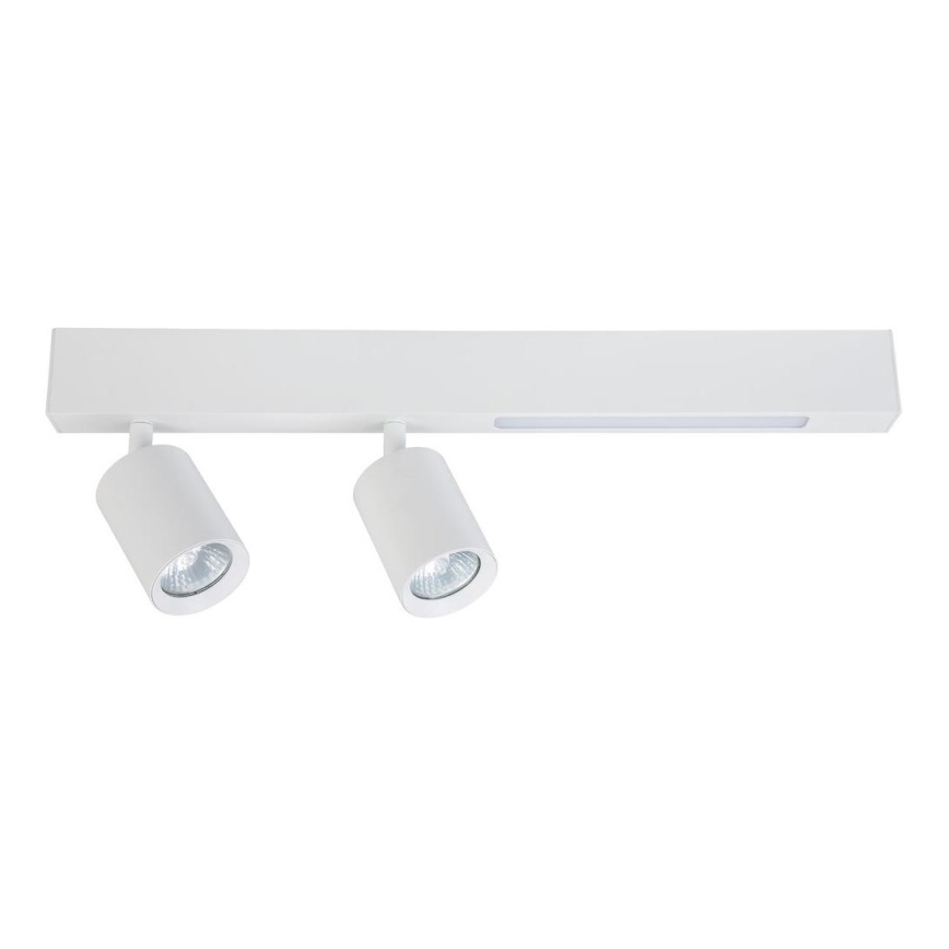 Foco LED MAGNET LED/5W/230V + 2xGU10/60W 3000/4000K branco