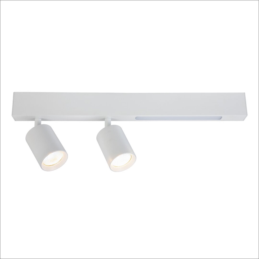 Foco LED MAGNET LED/5W/230V + 2xGU10/60W 3000/4000K branco