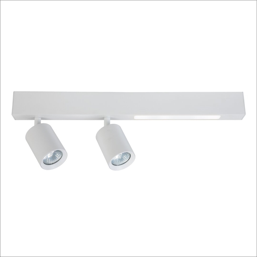 Foco LED MAGNET LED/5W/230V + 2xGU10/60W 3000/4000K branco