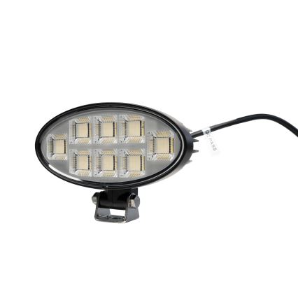 Foco LED para carro BLACK LED/160W/10-30V IP69 5700K oval