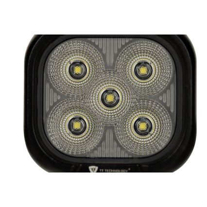 Foco LED para carro BLACK LED/50W/10-30V IP69 5700K angular