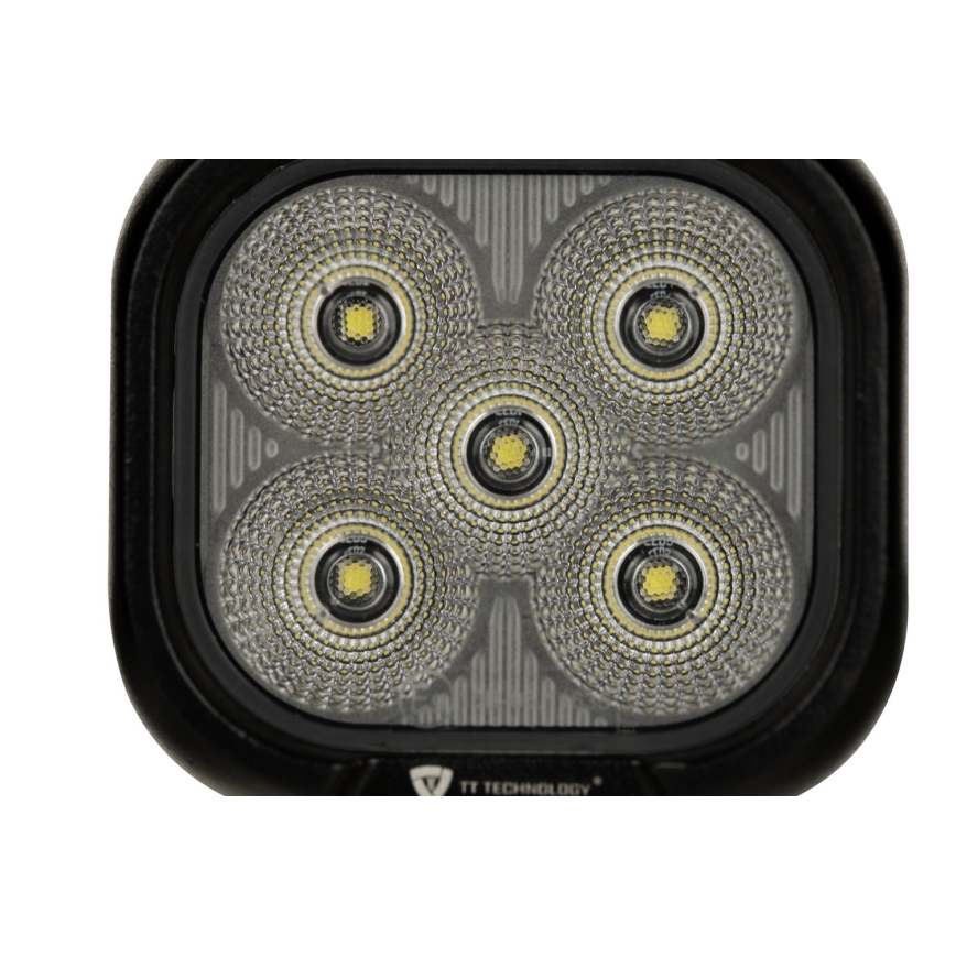 Foco LED para carro BLACK LED/50W/10-30V IP69 5700K angular