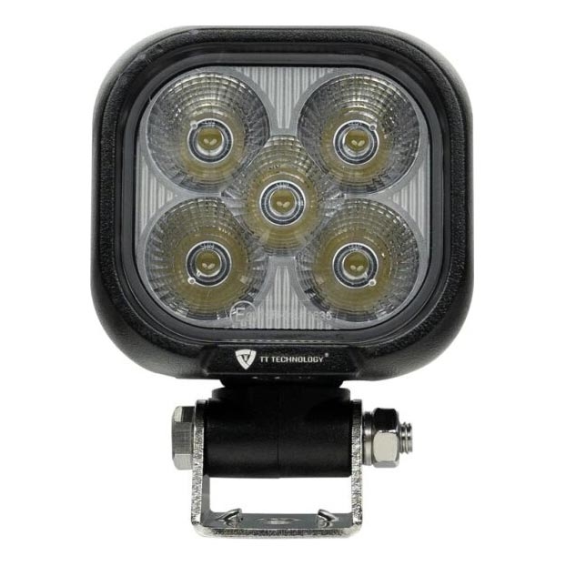 Foco LED para carro BLACK LED/50W/10-30V IP69 5700K angular