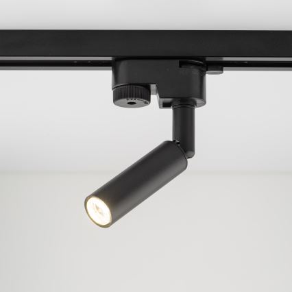 Foco LED para sistema de carris monofásico LAGOS 1xG9/3W/230V preto