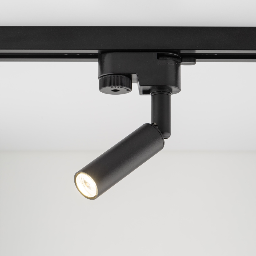 Foco LED para sistema de carris monofásico LAGOS 1xG9/3W/230V preto