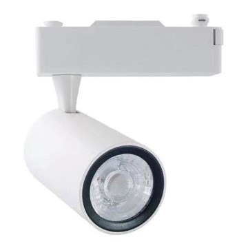 Foco LED para sistema de carril TRACK LIGHT LED/12W/230V 4000K branco
