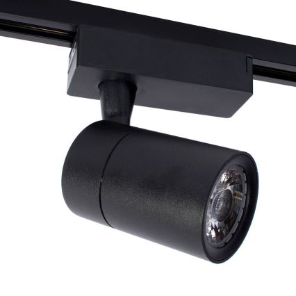 Foco LED para sistema de carril TRACK LIGHT LED/7W/230V 4000K preto