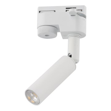 Foco LED para sistema de carris monofásico LAGOS 1xG9/3W/230V branco
