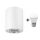 Foco LED TACO 1xE27/15W/230V branco