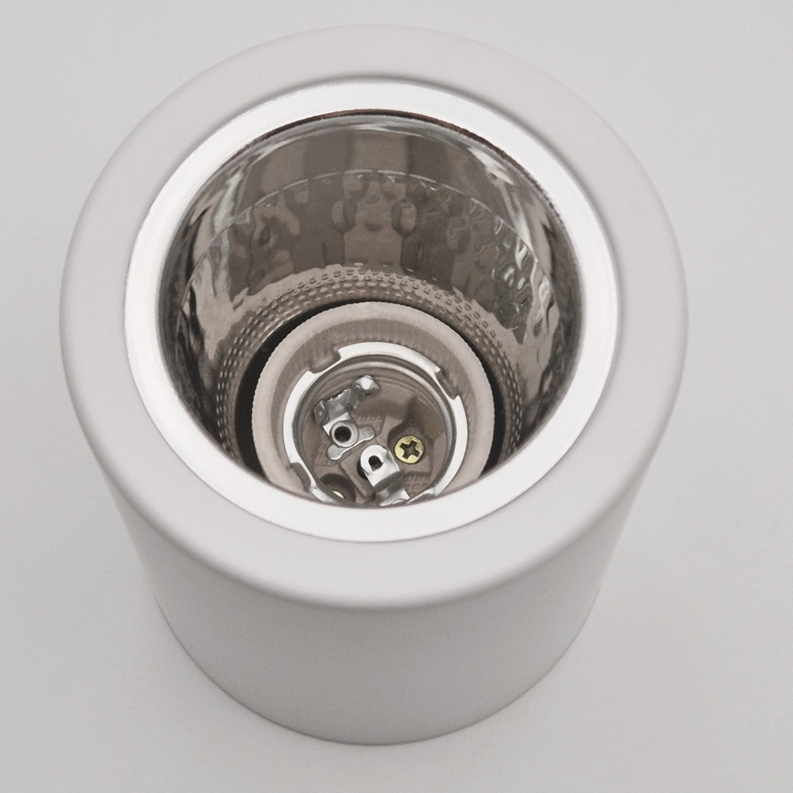 Foco LED TACO 1xE27/15W/230V branco