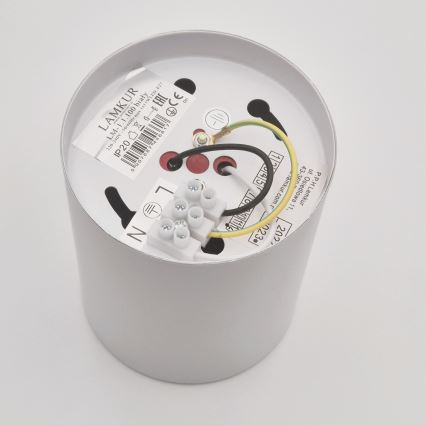 Foco LED TACO 1xE27/15W/230V branco