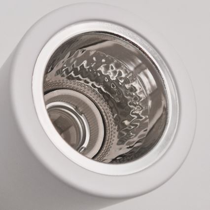 Foco LED TACO 1xE27/15W/230V branco