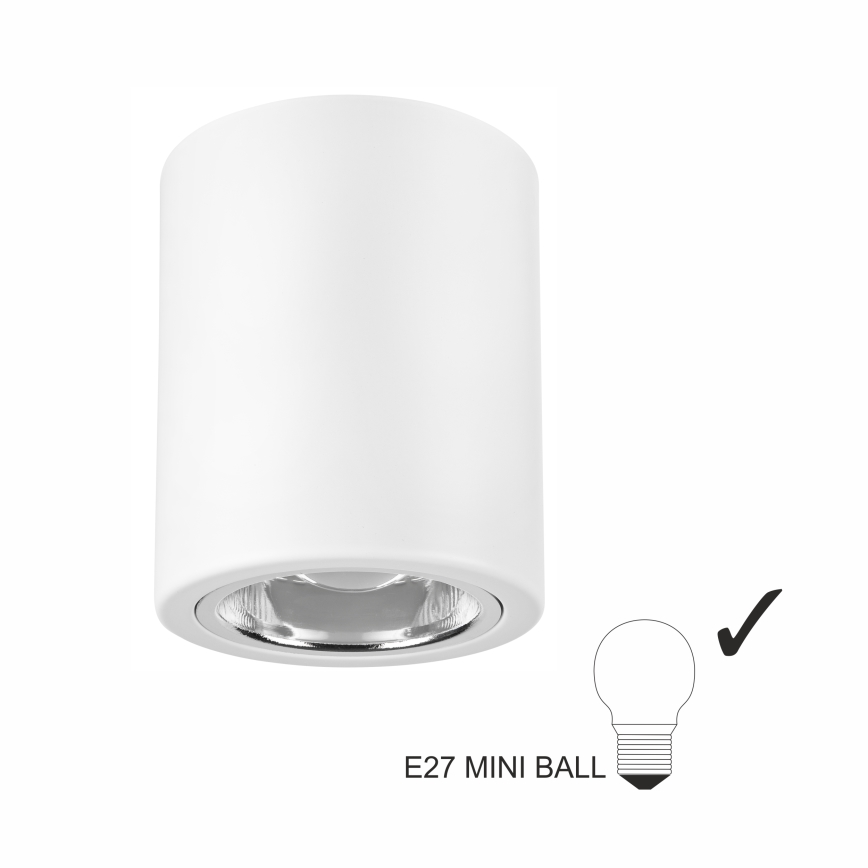 Foco LED TACO 1xE27/15W/230V branco