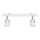 Foco LED TUBSSON 2xGU10/4,8W/230V branco/cromado brilhante