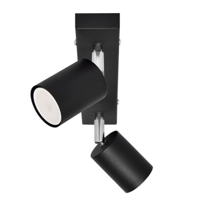 Foco LED TUNE 2xGU10/4,8W/230V preto