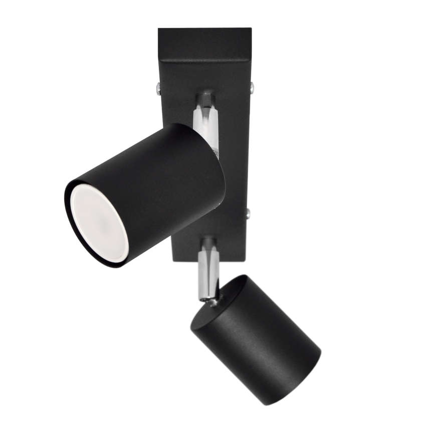 Foco LED TUNE 2xGU10/4,8W/230V preto