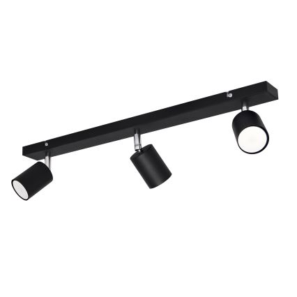 Foco LED TUNE 3xGU10/4,8W/230V preto