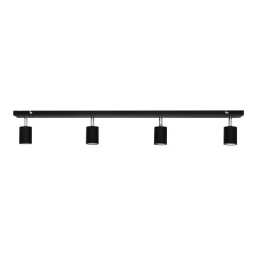 Foco LED TUNE 4xGU10/4,8W/230V preto