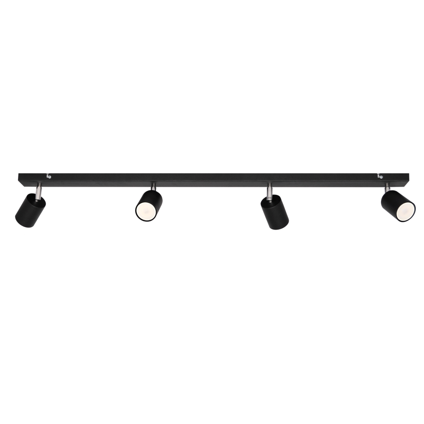 Foco LED TUNE 4xGU10/4,8W/230V preto