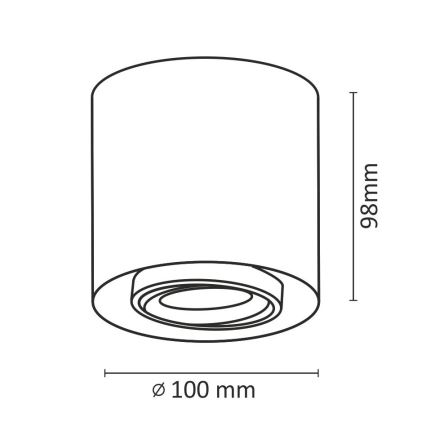 Foco LED XENO LED/15W/230V branco 1200lm
