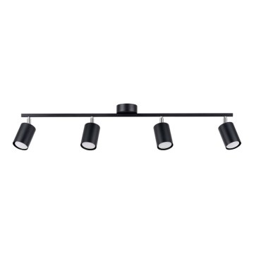 Foco LEMMI 4xGU10/10W/230V preto