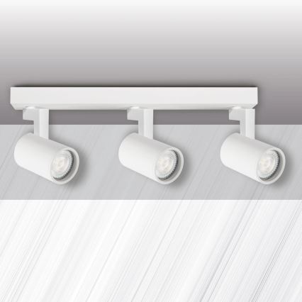 Foco LYNX 3xGU10/10W/230V branco