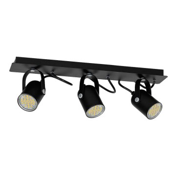 Foco MARK 3 3xGU10/40W preto antigo
