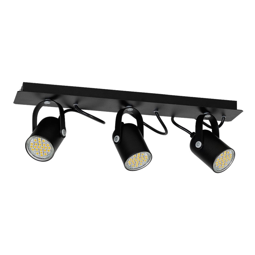 Foco MARK 3 3xGU10/40W preto antigo