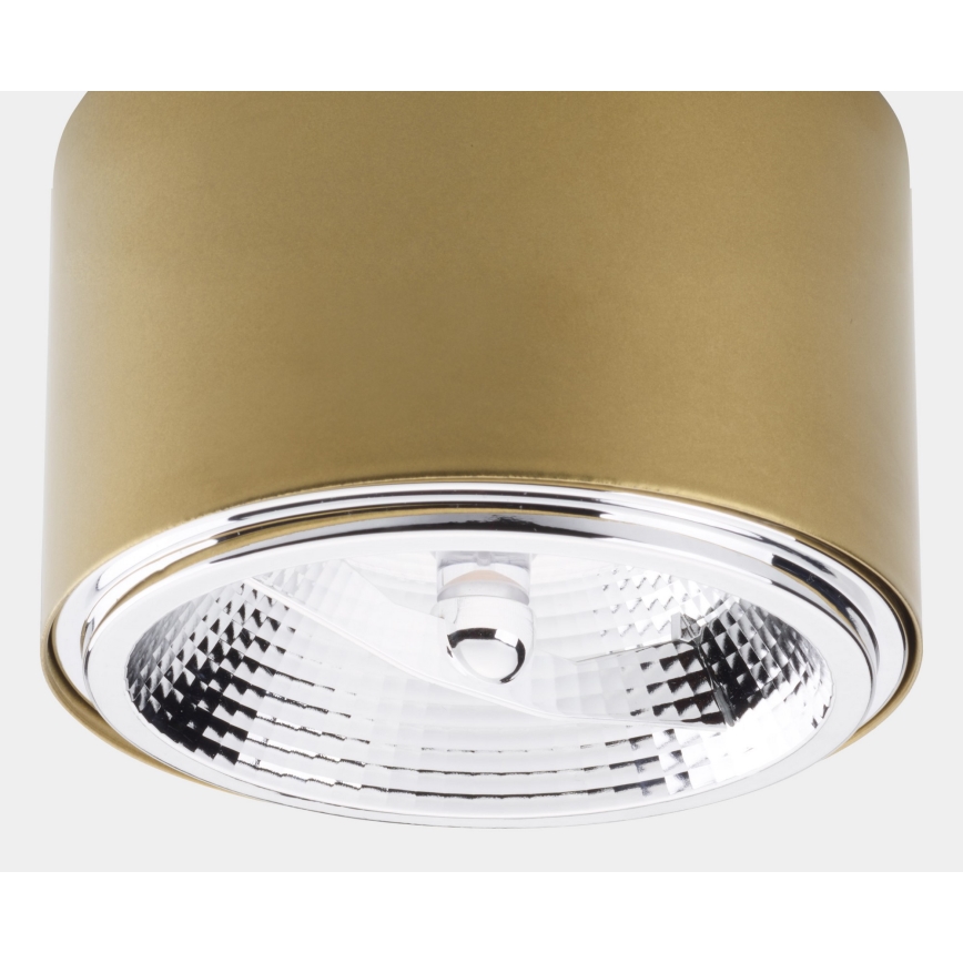 Foco MORIS 1xAR111 GU10/50W/230V dourado