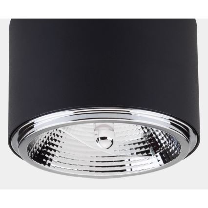 Foco MORIS 1xAR111 GU10/50W/230V preto