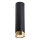 Foco NERO 1xGU10/10W/230V 22,5 cm preto/dourado