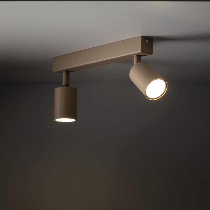 Foco NEX 2xGU10/10W/230V bege