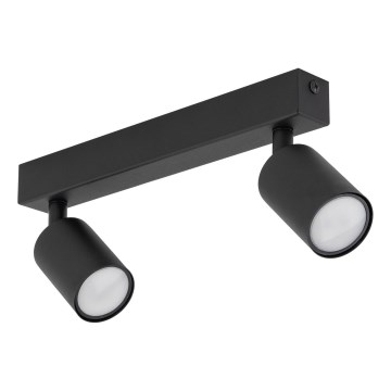 Foco NEX 2xGU10/10W/230V preto