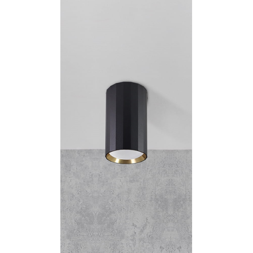 Foco NICEA 1xGU10/10W/230V preto
