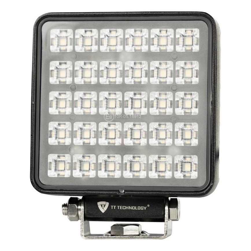 Foco para carro LED BLACK LED/30W/10-30V IP69 5700K angular