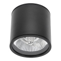 Foco para casa de banho CHLOE AR111 1xGU10/12W/230V IP65 redondo preto